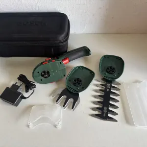 Ножиці кущоріз акумуляторні Bosch Isio lithium ion technology, з ножами 8 та 12 см. з Англії