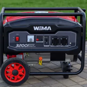 Бензиновий генератор 3000Вт 4-такт Wema генератор бензиновый ‼️ електрогенератор побутовий бензогенератор 3 кВт агрегат резервне живлення