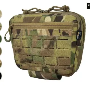 Сумка напашник на плитоноску мультикам піксель multicam олива койот