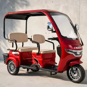 скутер єлектро Електротрайк CROSSER TR-7 1000W-72V-24Ah GraFen-АКБ шини 10"(2026)