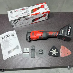 Аккумуляторный реноватор с антивибрационной системой YATO YT-82227 (без аккумулятора)