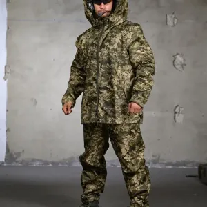 Костюм-дощовик Тактичний ПІКСЕЛЬ! Костюм-дождевик Тактический ПИКСЕЛЬ! Куртка Дощовик + Штани! Водонепроникна Мембрана! Розмір Універсальний!