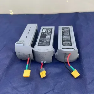 Акумулятор з модифікацією під спарку Autel EVO Max 4T / 4T XE / 4N 0 циклів. Модифікована батарея з кабелем XT60 для підключення додаткового живлення