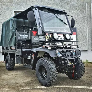 Вантажний квадроцикл Hummer 400cc Cargo (4x4) з кабіною та самоскидом! самий досконалий! H+L