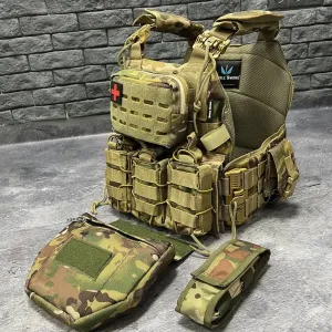 Плитоноска, плитоноска Single Sword оригінал мультикам, бронижелет з підсумками комплект