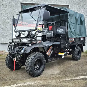 ЕКСКЛЮЗИВНА ПРОПОЗИЦІЯ: Вантажний квадроцикл Hummer 400cc (4x4) з Пониженим рядом передач!
