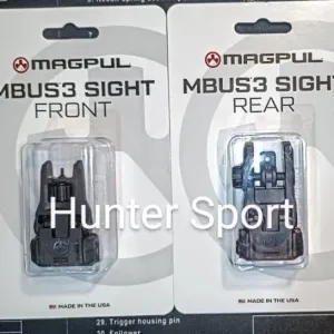 Прямі механічні прицільні Magpul Mbus3 USA, складні Мушка Целик для АК АР серії Sig Sauer Colt CZ Bren механические прицельные
