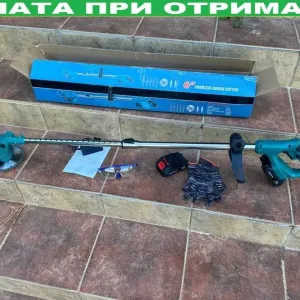 Бездротова газонокосарка акумуляторна Makita‼️ Тример на акумуляторах для трави Makita 2️⃣АКБ‼️ ОПТ і дроп
