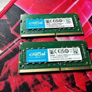 16x2 [32GB] DDR4 3200Mhz Micron Crucial Оперативна память Нова / ОЗУ Ноутбук Mini PC