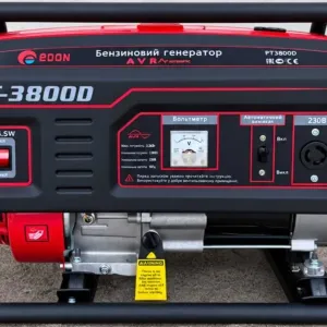 Бензиновий генератор Edon PT-3800D (3000 Вт, Мідний)