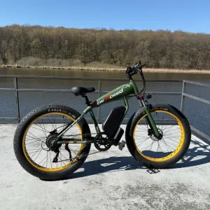 Электровелосипед для военных ЗСУ New Speed 500w/1000w 48v 13Ah/17Ah електровелосипед фетбайк електрофетбайк електро велосипед е-байк новий гарантія