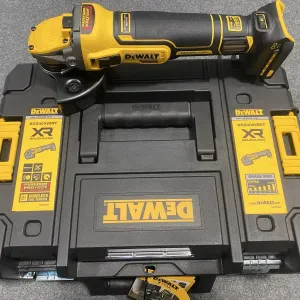 Акумуляторна кутова шліфувальна машина DeWALT DCG409VSNT девальт болга