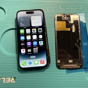 Дисплей iPhone 14 Pro экран с заміною модуль стекло замена дисплея модуль стекло монитор ремонт с заменой установка про  айфон