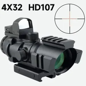 4x32  HD107 оптический прицел с калиматором