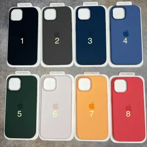 Silicone Case MagSafe iPhone 15 Pro Max | 15 Pro | 15 | Animation | Силіконовий чохол Силиконовый чехол анимация | з мікрофіброю