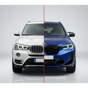 BMW X3 F25 2011-2018 рр. Комплект рестайлінгу в X3M F97 2024 р.