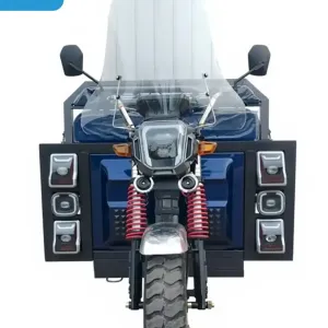 ГІБРИД!!! Вантажний електричний трицикл FORTE GP-1500-CН+генератор