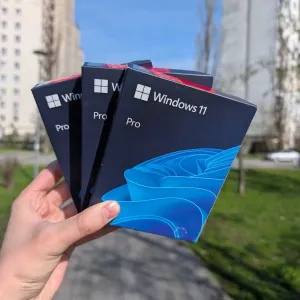 Физическая Windows 11 Pro / BOX USB флешка + Ключ Активации Виндовс 11