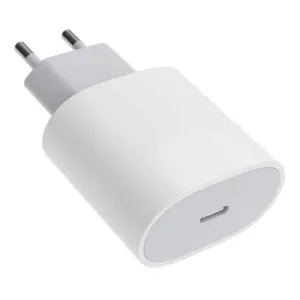 Мережевий зарядний пристрій 20W USB-C швидка зарядка для iPhone, iPad, AirPods, Sumsung, адаптер, блок живлення