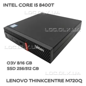 Lenovo ThinkCentre M720Q i5-8400T 8/256GB DisplayPort HDMI WiFi+Bluetooth #3328
