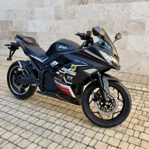 Електробайк Ninja 2990Вт, є розстрочка, гарантія, електромотоцикл, чорний