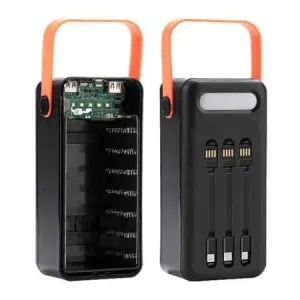 Power Box - корпус повербанку 21шт 18650 з ліхтарем