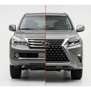 Lexus GX460 2010-2013 Комплект рестайлінгу в 2021 рік (обвіси, оптика)