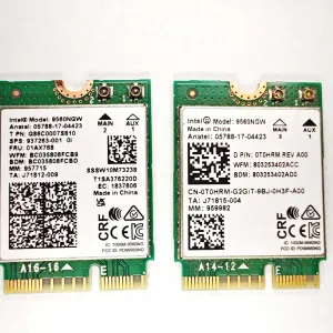 9560NGW Wi-fi+BT модуль M.2 Intel Wireless-AC 9560NGW  2,4 GHz/5 GHz