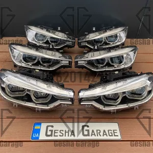 Наличие фари фары BMW БМВ 3 F30 F31 з блоками bi xenon full led рест