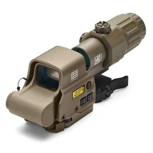 Набор Коллиматор EOTech 558 + Магнифер EOTech G33 Tan / для АК74, АР15
