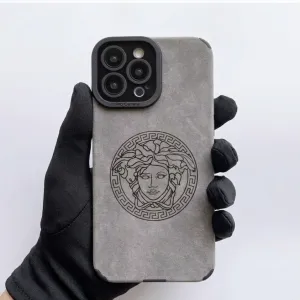 Силіконовий чохол ver*ace iphone чехол Бренд айфон luxury case