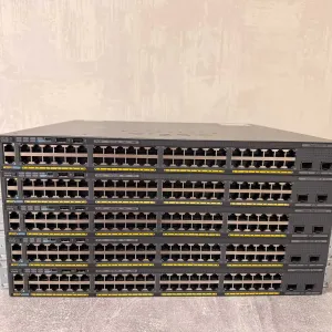 48 POE+ 10Gb Uplink Комутатори Cisco Catalyst WS-C2960XR-48FPD-I гот/безгот розрахунок