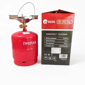 Кемпінг-комплекс газовий EDON ED-LPG 8л.
