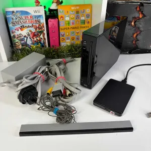 Консоль Nintendo Wii RVL-001 32GB Black Б/У Приставка Нінтендо Віі 32 гб чорна асортимент консолі нінтендо ретро віі вію