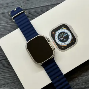 Apple Watch Ultra 49 mm Natural Titanium Blue Ocean Band Магазин Гарантія