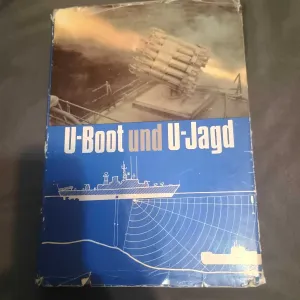 Редкая u-boot und u-jagd (подводные лодки и противолодочная оборона),  гюнтер краузе (günter krause) 1986 на немецком