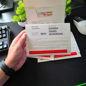 Microsoft Windows 11 Pro OEM DVD FQC-10557 українська, Віндовс 11 Про конверт COA, Виндовс 11 Про ключ ліцензія DSP OEI 64-bit 25H2 на 1 ПК наліпка