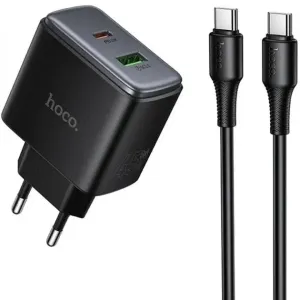 Швидка зарядка на 45W Hoco C158A Type-C Type-C для Samsung/ Motorola і тд. Быстрая зарядка Power Delivery/ PD