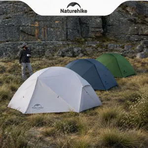 Намет Naturehike Mongar 2 20D (1,8кг)/210T(2,4 кг) двомісна надлегка туристична палатка
