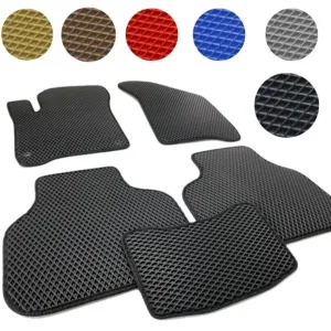 Коврики салона Ева,Eva Renault Megane 1 2 3 4 Logan Scenic Clio Duster