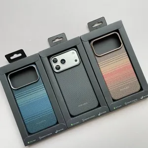 Чохол пітака pitaka карбон карбоновий ультра тонкий iPhone 17 Pro Max чехол айфон про макс magsafe