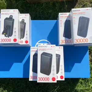 Є ОПТ.Повербанк(power bank) BOROFONE  J78B/J79B/J86A 30000мАг  для ЗСУ/при відключеннях світла