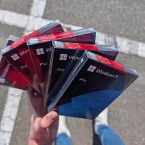 Боксова Windows 11 Pro BOX Лицензия Коробка Виндовс 11 Про Віндовс USB