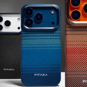 Чохол Пітака для айфон 17 про макс чехол pitaka iPhone pro max карбон тонкий відкриті кнопки