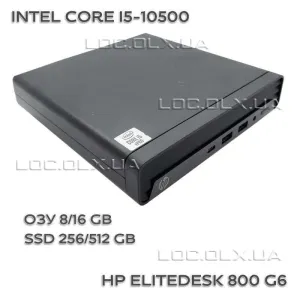 HP EliteDesk 800 G6 i5-10500 65W 8/256 GB DP-HDMI DisplayPort WiFi+Bluetooth #5708_2