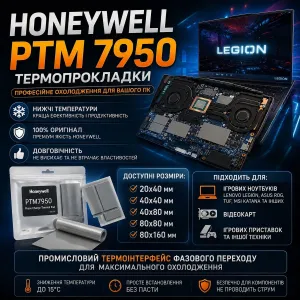 Термопрокладка фазовий переход Honeywell PTM 7950 для Lenovo Legion