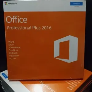 Microsoft Office 2016 Professional Plus. Ліцензійний ключ,Лицензионный