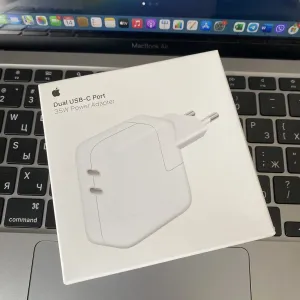Блок адаптер зарядка Apple 35 W ватт юсб - с type-c usb-c