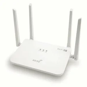 Маршрутизатор 4G/5G WiFi роутер, із слотом для SIM-карти, до 300 Мбіт/с, 4 антени, CP107