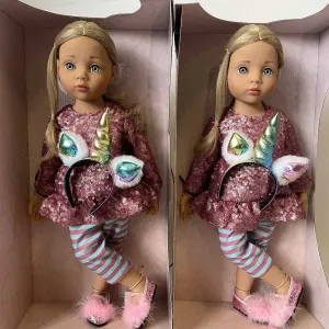 Лялька єдиноріжка Anna Unicorn Gotz 2666009, 50 см Анна Готц